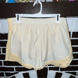 YELLOW NIKE SHORTS